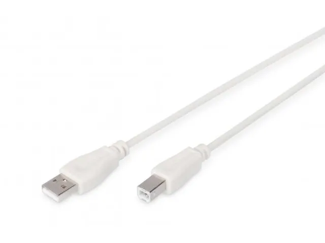 USB-aansluitkabel type A-B mannelijk/mannelijk 3m USB 2.0 compatibel