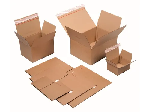 Quickbox Verzenddoos verstelbare hoogte 460x309x300mm Bruin 10 stuks