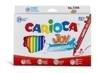 Rotulador Fibra Carioca Joy Estuche De 24