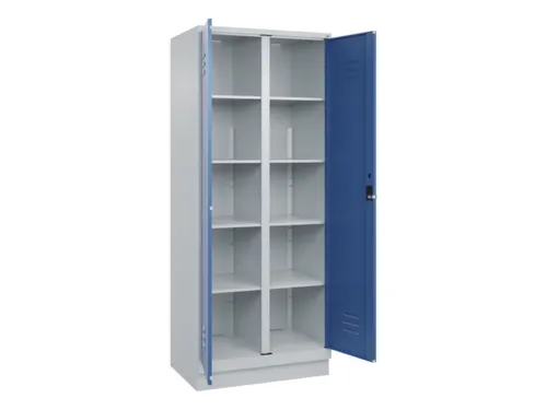 wasgoedverdeelkast,HxBxD 1950x800x500mm,vak B 400mm,draaigrendel