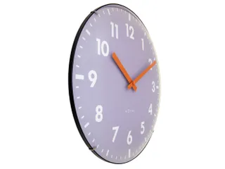 Wandklok NeXtime Duomo 35cm lavendel - 1