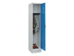 locker,HxBxD 1950x400x500mm,1vak,vak B 400mm,draaigrendel,sokkel