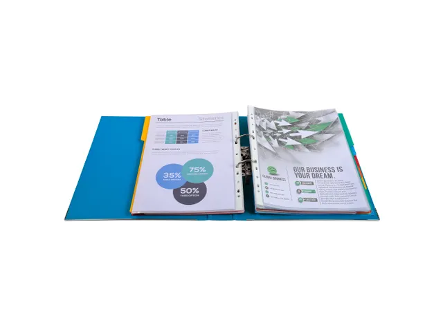 Ordner PP Prem'Touch A4 maxi 50mm Assorti