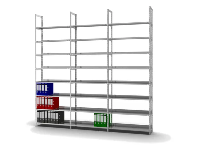 rayonnage pour classeurs,rayonnage départ,HxlxP 2900x1000x300mm