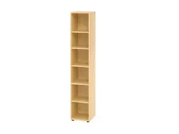 kantoorstelling,HxBxD 2156x400x400mm,5xhouten vloer,6ordnerhoogtes