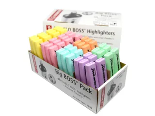 Markeerstift STABILO Boss Original 70 48 stuks assorti pastel - 1