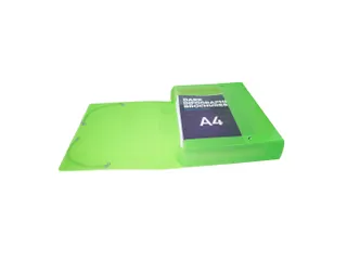 Archiefdoos IDERAMA Polypropyleen rug 60mm A4 Assorti - 18