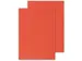 Dekblad A4 Rood Lederlook 250 Grams Pak 100 Stuks