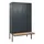 locker met bank,HxBxD 2120x1200x815mm,4vak,vak B 300mm,draaigrendel