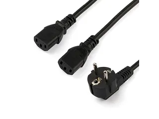 Computer Splitter Stroomkabel 2 Meter - 1