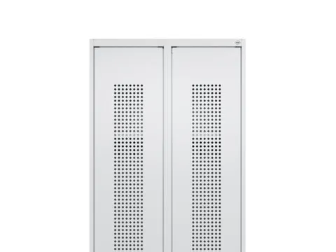 Deur M. Perforaties,V. Dubbele Garderobekast,Staal