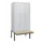 locker met bank,HxBxD 1950x900x815mm,3vak,vak B 300mm,cil.-slot