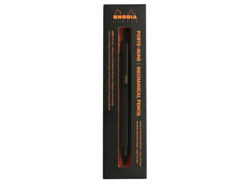 Rhodia scRipt zeshoekig vulpotlood 0.5mm Aluminium Zwart