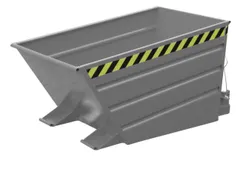 kiepbak,HxLxB 730x1375x800mm,0,5m³,draagverm. 750kg,RAL7005