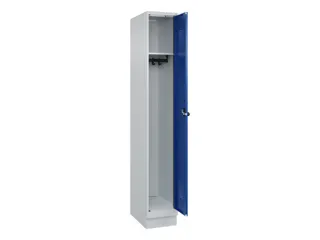 locker,HxBxD 1950x300x500mm,1vak,vak B 300mm,draaigrendel,sokkel - 2