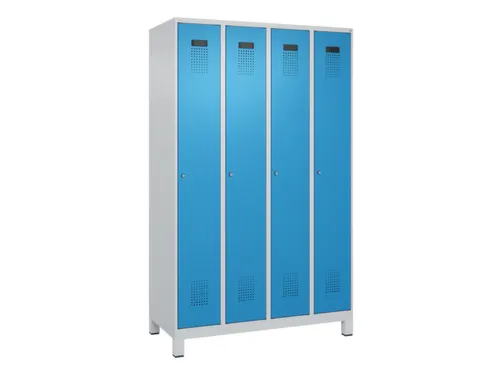 locker,HxBxD 1950x1200x500mm,4vak,vak B 300mm,cil.-slot,voeten
