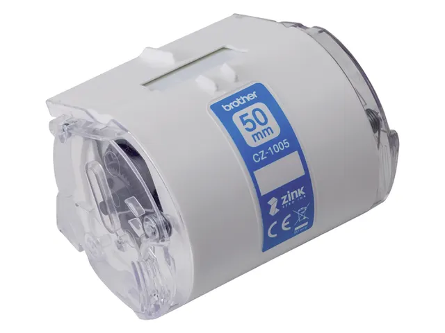 Labeletiket Brother CZ-1005 50mmX5m kleur opdruk