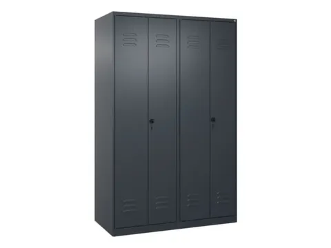 PBM-locker,HxBxD 1850x1200x500mm,4vak,vak B 300mm,draaigrendel