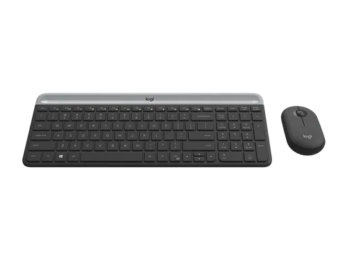 Logitech MK470 Toetsenbord QWERTZ Duits + muis RF Draadloos