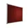 Prikbord 45x60cm Oranjerood Accent Softline Profiel 16mm