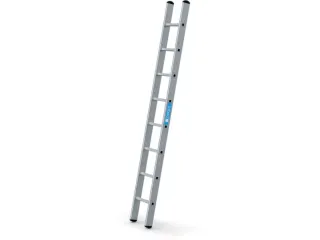 ladder,8,sporten,balk L 2,49m,licht metaal - 2