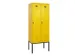locker voor scheiding van kleding,HxBxD 2120x800x500mm,2vak