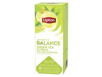 Thee Lipton Balance Green Tea Citrus Met Envelop 25Stuks