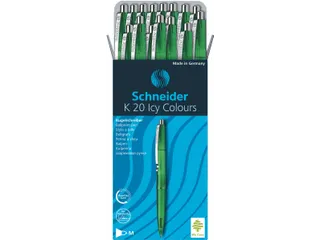 Balpen K20 Icy Colours, medium penpunt, groen - 3