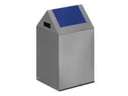 Afvalverzamelaar Zelfblussend 43 Liter 600X320X320Mm Klemring Blauw