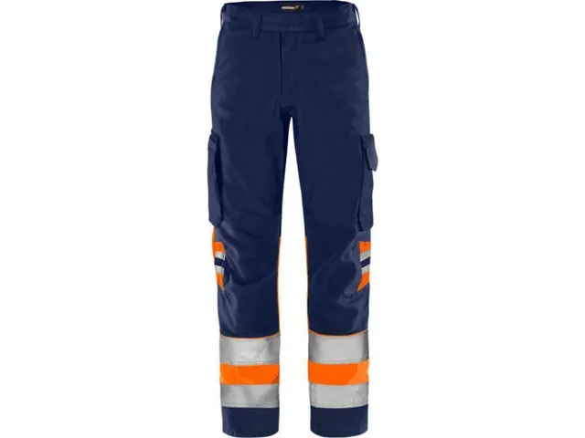 Fristads 2668 GPLU broek, oranje/marineblauw, maat C146, per stuk