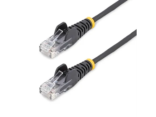 25cm Dunne CAT6 Ethernet Kabel Zwart