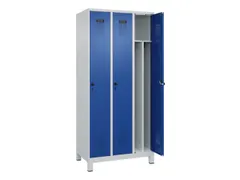 locker voor scheiding van kleding,HxBxD 1950x900x500mm,3vak