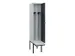 locker voor scheiding van kleding,HxBxD 2120x400x815mm,1vak