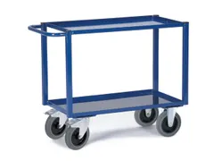 tafelwagen,draagverm. 400kg,2xopvanglegborden,laadvl. LxB 895x495mm