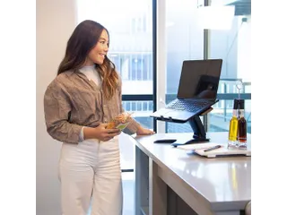 Laptopstandaard in Hoogte verstelbaar Neo-Flex Zwart - 6