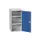 universele kast,HxBxD 1000x525x550mm,2xStalen bodem,draaigrendelslot