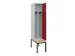 locker voor scheiding van kleding,HxBxD 2120x400x815mm,1vak