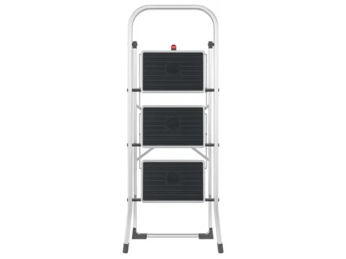 vouwtrapje,3treden m. antislipmatten,bordes H 690mm