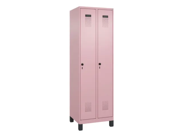 locker voor scheiding van kleding,HxBxD 1950x600x500mm,2vak