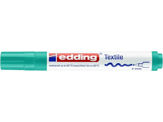 Textielmarker edding 4500 rond 2-3mm vaalgroen