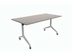 Schaffenburg Klaptafel 180x80cm Blad Lichtgrijs 25mm Frame Alu