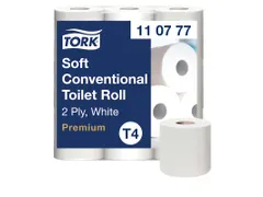 Tork 110777 Zacht Traditioneel Toiletpapier Premium 2-Laags 54 Rol