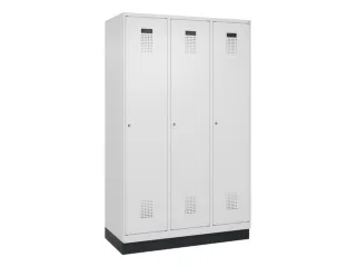 locker,HxBxD 1950x1200x500mm,3vak,vak B 400mm,cil.-slot,sokkel - 3