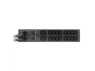 APC AP4424A - Automatic Transfer Switch, (16x) C13 + (2x) C19, 7680W, - 1