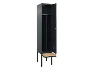 locker voor scheiding van kleding,HxBxD 2120x400x815mm,1vak - 2