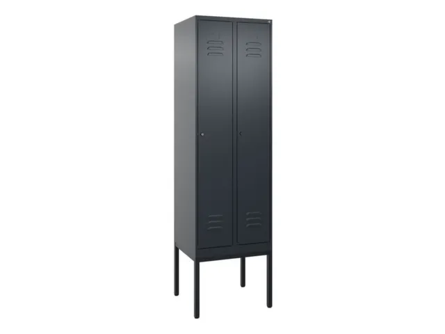 locker voor scheiding van kleding,HxBxD 2120x600x500mm,2vak