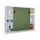 schuifdeurkast,HxBxD 1200x1500x400mm,RAL7035,front RAL6011