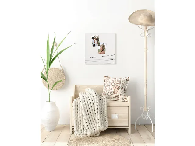Tableau magnetique en verre Sigel mat 480x480x15mm Little Birds