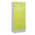 Z-garderobekast,HxBxD 1950x800x500mm,vak B 200/400mm,draaigrendel