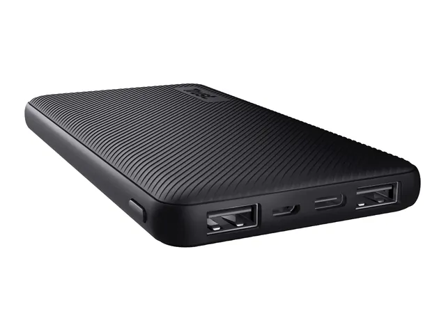 Powerbank Trust Primo 10.000 mAh eco zwart